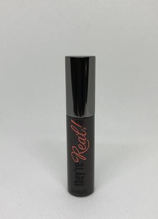 Оригинальнал мини тушь для ресниц benefit they’re real!