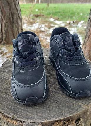 Детские кроссовки nike air max 90 black2 фото