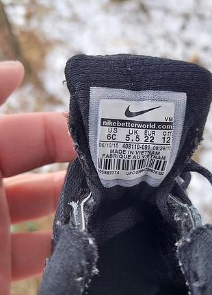 Детские кроссовки nike air max 90 black6 фото