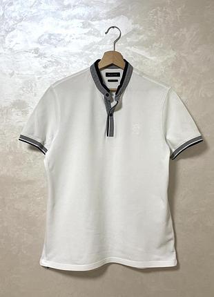 Чоловіча  біла футболка massimo dutti