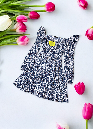 Брендове чарівне плаття у квіточку mohito етикетка