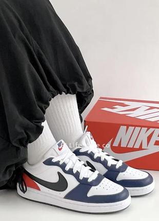 Кроссовки nike court borough low 2 👟dunk5 фото