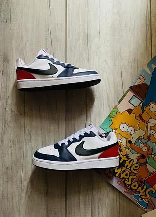 Кроссовки nike court borough low 2 👟dunk3 фото