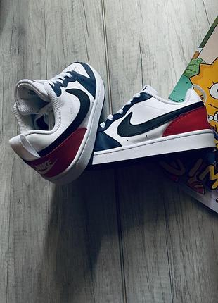 Кроссовки nike court borough low 2 👟dunk4 фото