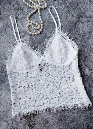 Топ з мережива