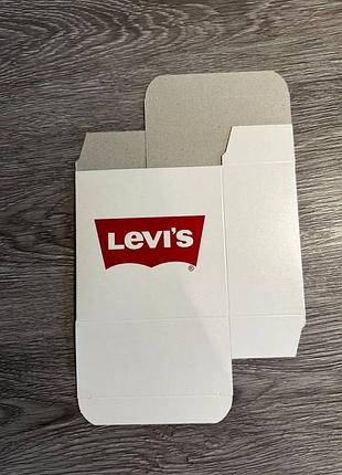 Подарункова коробка під ремінь, картонна коробка для ременя платка чи краватки, картонний бокс подарунок в стилі levis левіс
