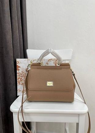 Сумка жіноча шкіра в стилі dolce&gabbana