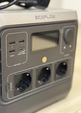 Зарядна станція ecoflow river 2 pro з чеком і гарантією. мінімальна експлуатація4 фото