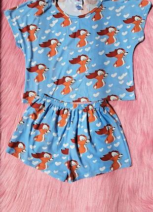 Піжама шорти футболка