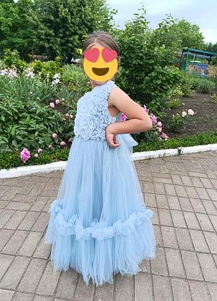 Невероятно красивое праздничное платье elenora с сумочкой в комплекте