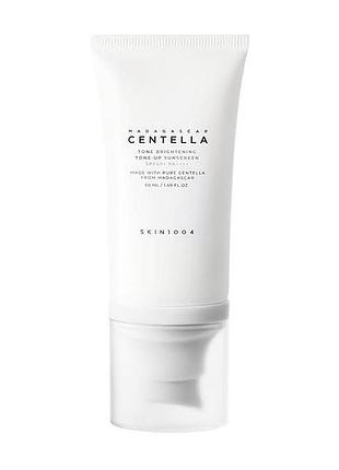 Освітлюючий сонцезахисний крем skin1004  centella tone brightening tone-up sunscreen spf50pa++++2 фото