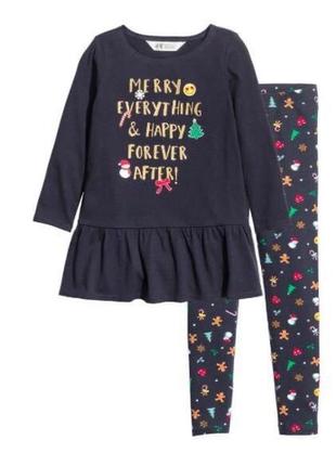 Комплект на девочку 92 см h&m