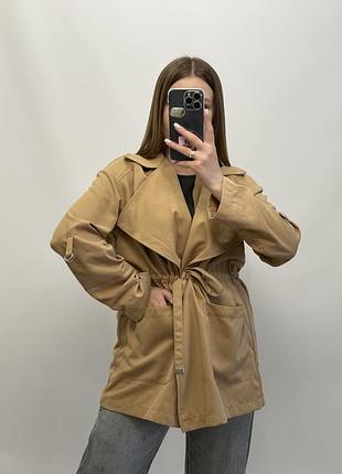 Тренч stradivarius2 фото