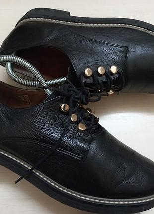 Туфли мокасины кожа жен. 40р.clarks испании
