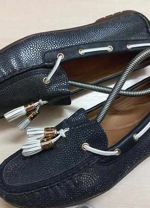 Туфли мокасины кожа жен 40р.ogetti италии