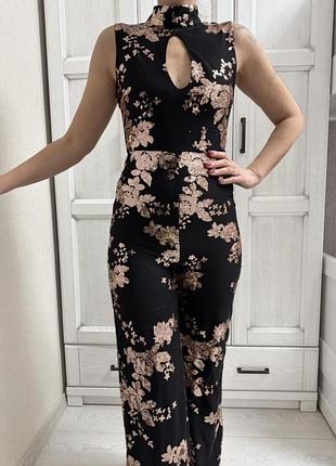 Комбінезон в паєтки pink boutique