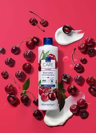 Avon body lotion лосьйон для тіла з антиоксидантами та ароматом вишні, 400 мл