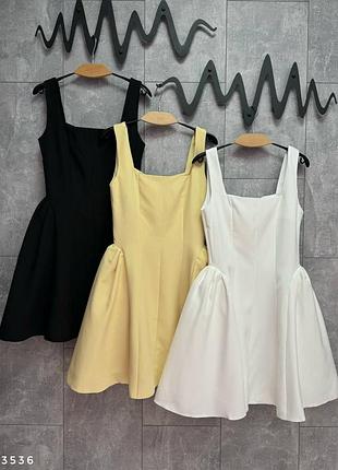 Лаконічна сукня міні, плаття платье сарафан