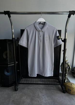 Чоловіча футболка-поло від stone island👀
