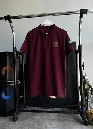 Чоловіча футболка-поло від stone island👀