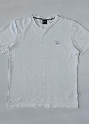 Біла футболка hugo boss, хуго босс, оригінал, size l