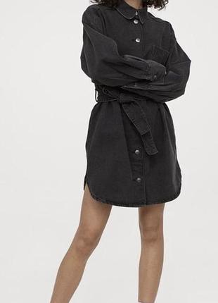 Сукня рубашка джинсова куртка сукня h&amp;m