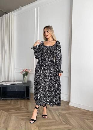 Платье длинное