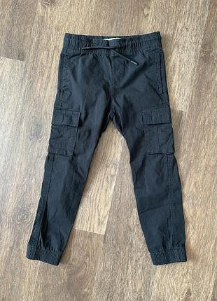 Котонові штани джогери літні 5-6 років 116 см