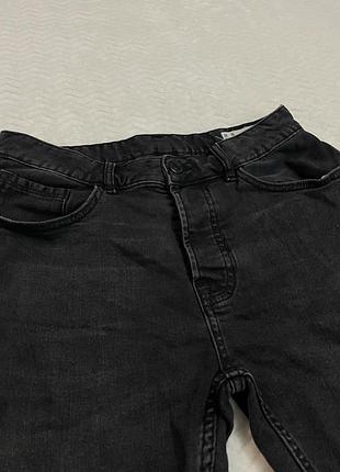 Шорти джинсові подовжені велосипедки denim co s m4 фото