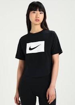 Nike aj3765-010 топ укорочена футболка  s -m розмір