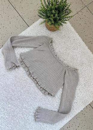 Топ бежевый in the style s/m xs