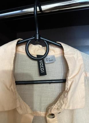 Нова персикова сорочка h&m 2