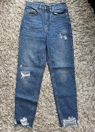 Джинси мом zara waikiki xxs -xs