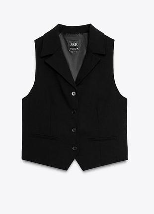 Жіночий класичний жилет від zara