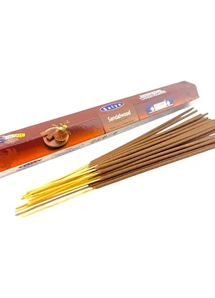 Пахощі sandalwood (сандал) (satya) (20шт) (дивіться опис) ароматичні палички