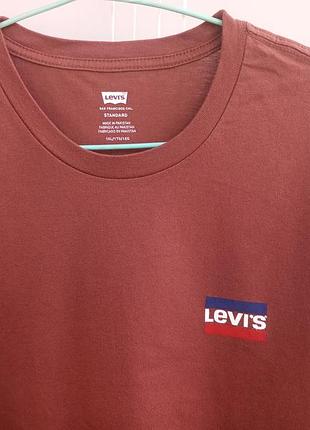 Чоловіча футболка levi's standard xl. 100% cotton.