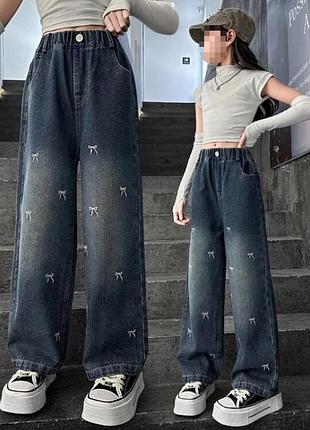 Джинси плаццо для дівчинки 7