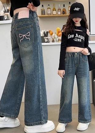 Джинси плаццо для дівчинки 6