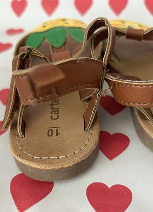 Босоніжки для дівчинки 5