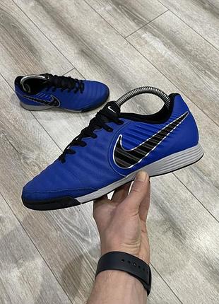 Чоловічі шкіряні футзалки nike tiempo legendx 7 40.5 р.