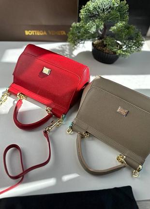 Сумка дольче sicily міні шкіра