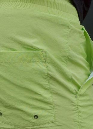 Пляжные шорты staff light green basic 3