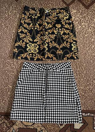 Ідеальні 2 спіднички на високий посадці розмір s xs