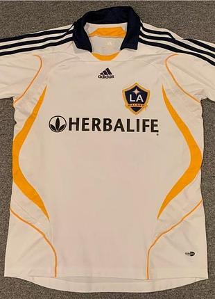 Футбольная футболка бэкхема la galaxy