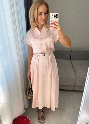 Сукня жіноча з жатого шовку