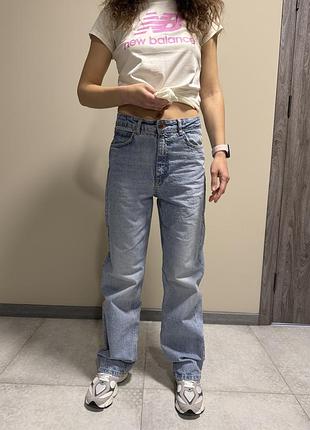 Джинси zara,в гарному стані розмір 38 ,посадка висока