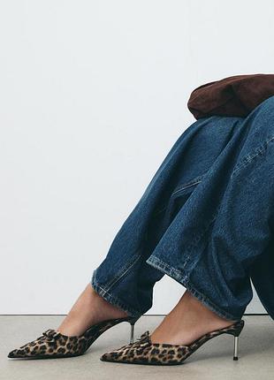 Мюлі на підборах zara2 фото
