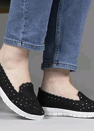 Летние туфли лодочки мягкие легкие3 фото
