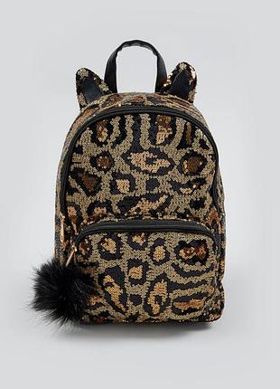 Рюкзак в пайетках matalan для девочки, подростка.