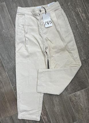 Вельветові штани zara